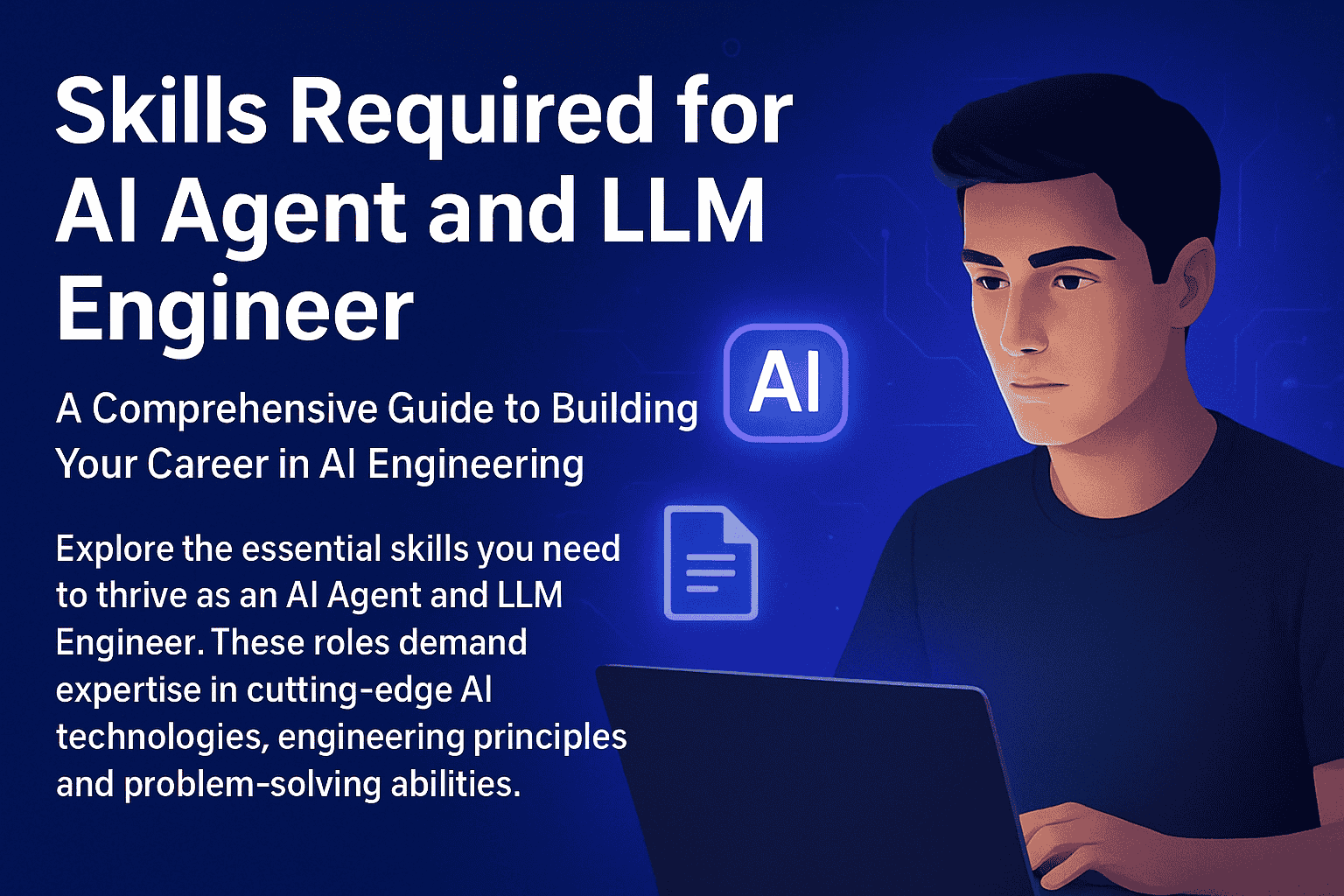 AI Engineer working on machine learning models