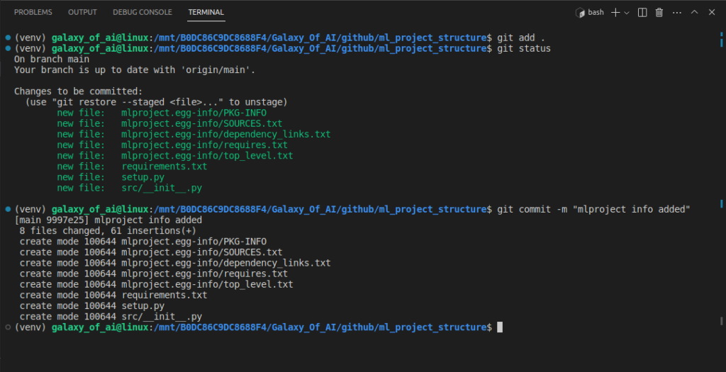 End To End Machine Learning Project Sructure Using Python