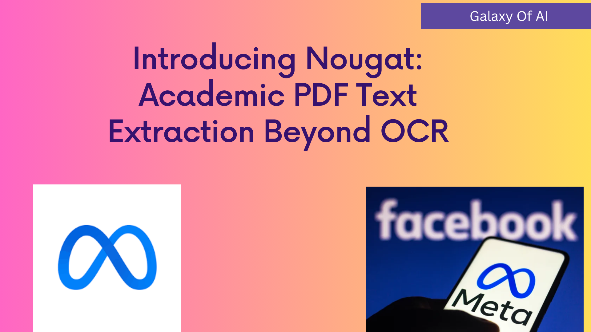 Introducing Nougat: Academic PDF Text Extraction Beyond OCR