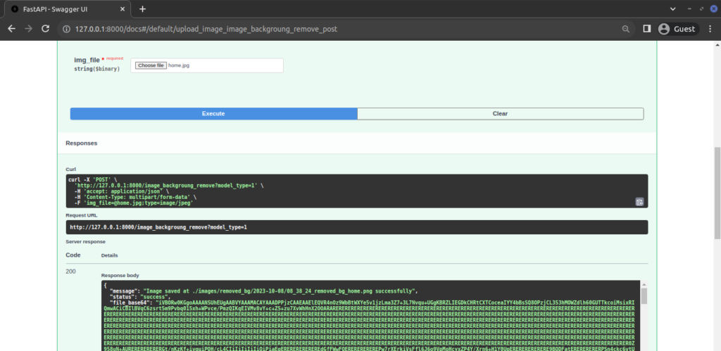 Image Background Removal API With Python And FastAPI