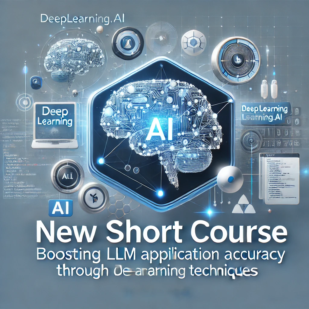 New Short Course : Boosting LLM Application Accuracy Through Deep Learning Techniques